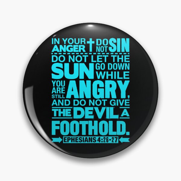 Item preview, Ephesians 4:26-27 In Your Anger Do Not Sin designed and sold by plushism.