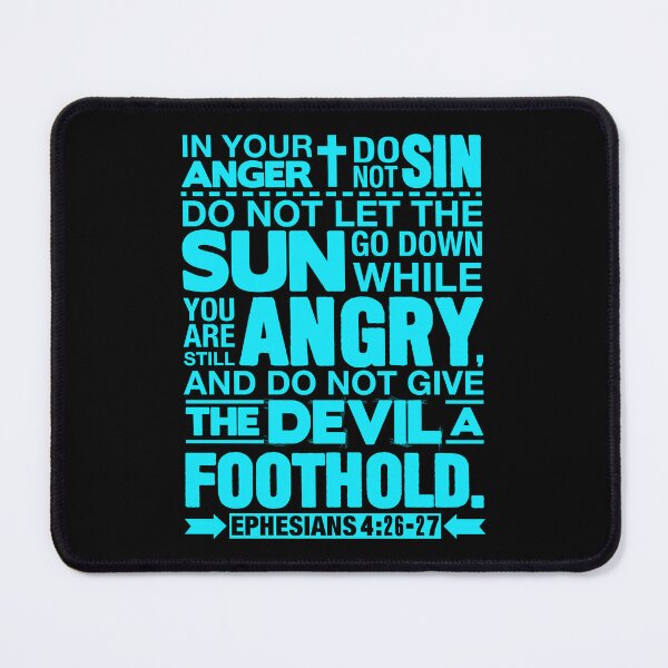 Item preview, Ephesians 4:26-27 In Your Anger Do Not Sin designed and sold by plushism.