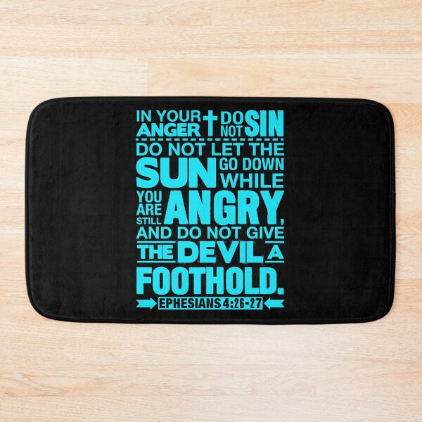 Item preview, Ephesians 4:26-27 In Your Anger Do Not Sin designed and sold by plushism.