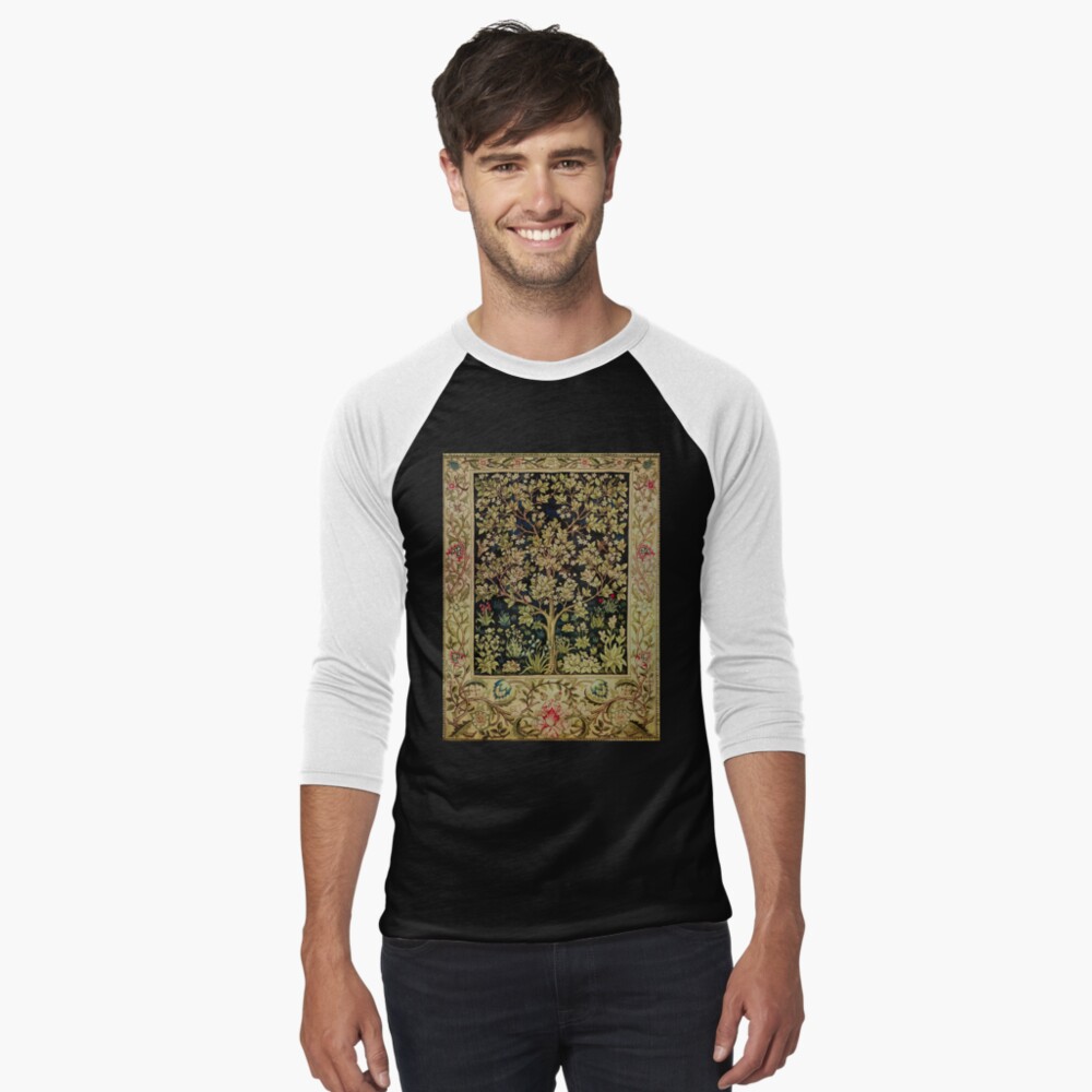 Item preview, Baseball ¾ Sleeve T-Shirt designed and sold by AestheticsXarts.