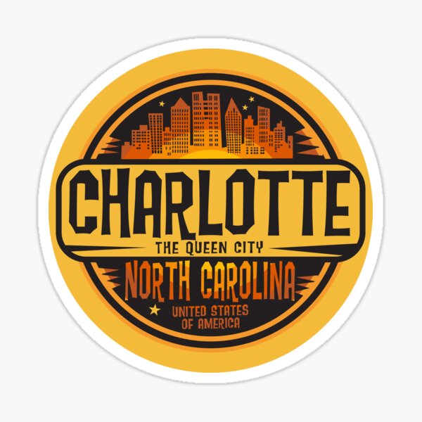 Aperçu de l'œuvre Charlotte, Caroline du Nord créée et vendue par studio838.
