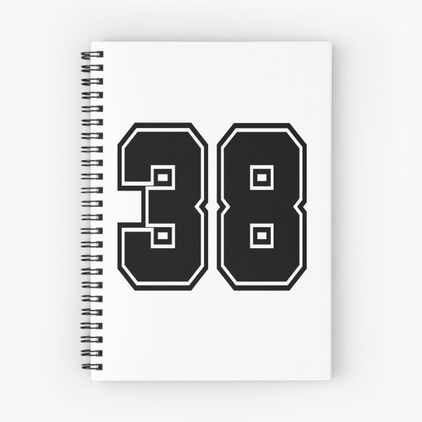 Item preview, 38 jersey number college style designed and sold by GeogDesigns.