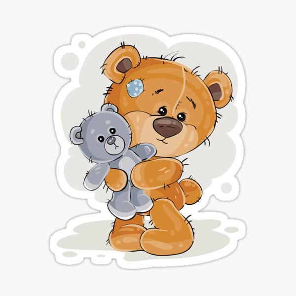 Item preview, Hugging Teddy Bears designed and sold by GraphismNinja.