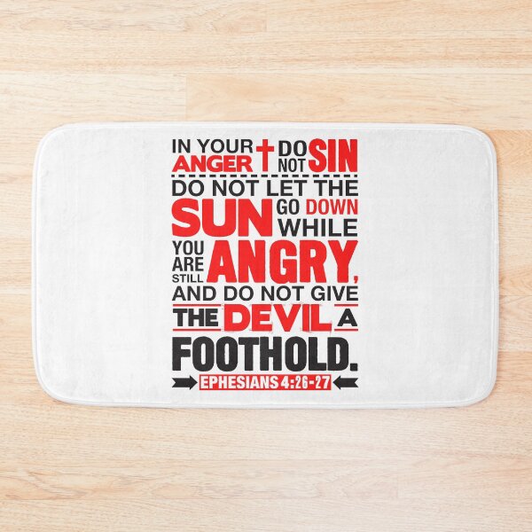 Item preview, Ephesians 4:26-27 In Your Anger Do Not Sin designed and sold by plushism.