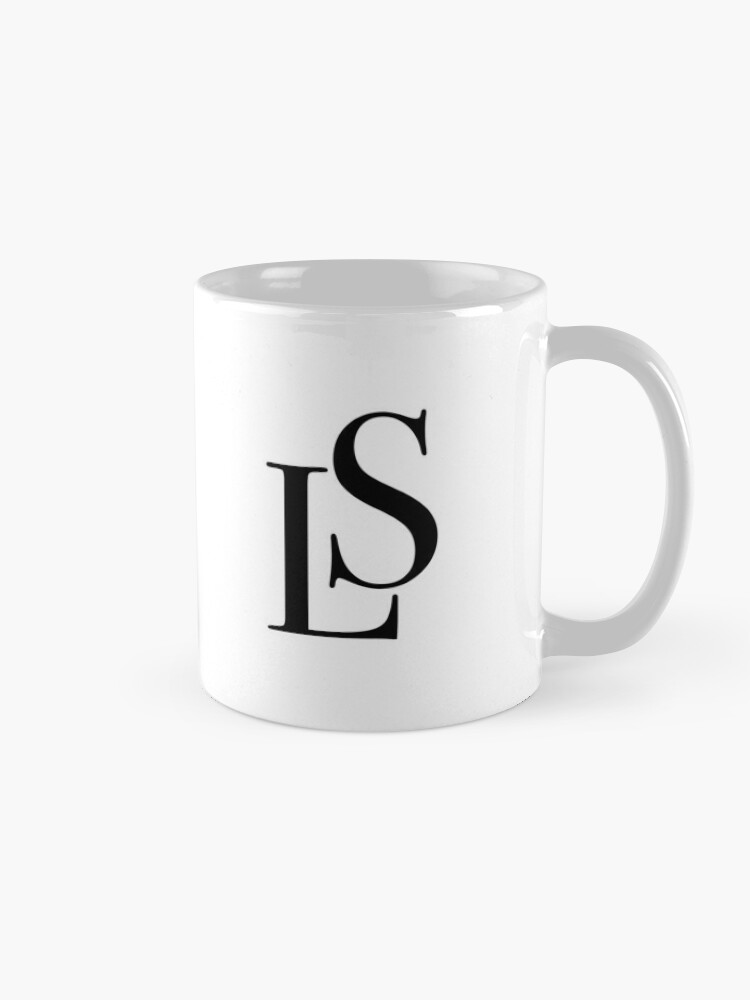 Ornate Initial Mug