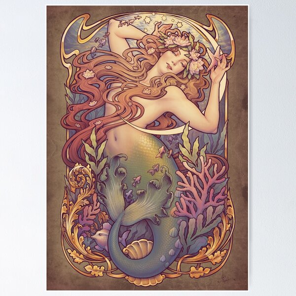 Item preview, Andersen's Little Mermaid designed and sold by medusadollmaker.