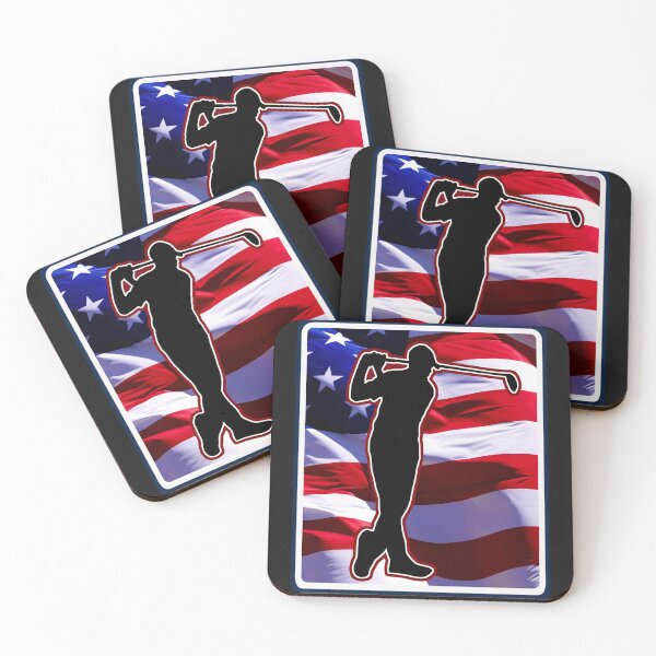 Item preview, Golf Player USA US American Flag Golfer Golfing designed and sold by MyFavorTee.
