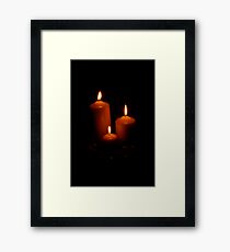 a little bit of romance Framed Print