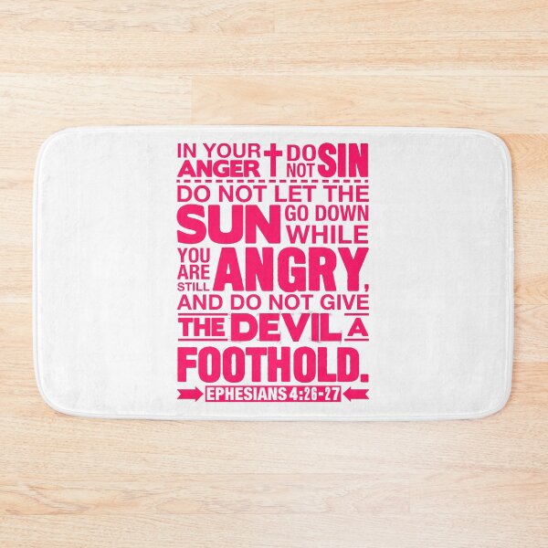 Item preview, Ephesians 4:26-27 In Your Anger Do Not Sin designed and sold by plushism.