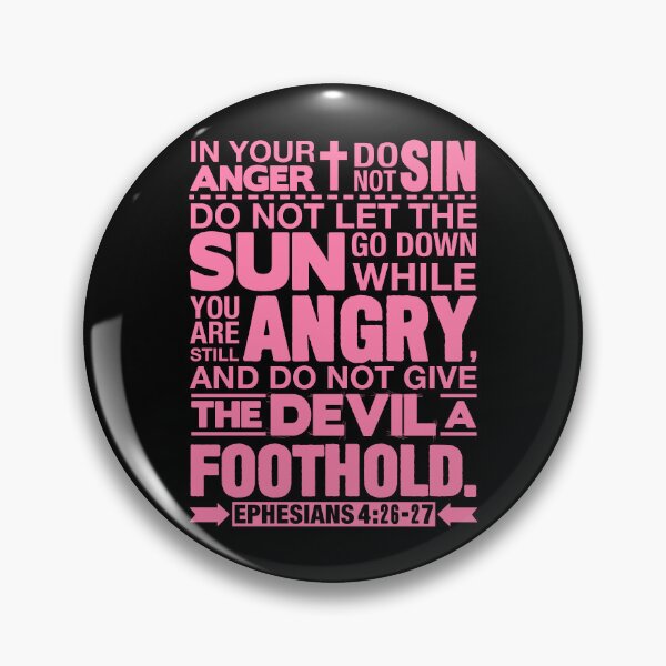 Item preview, Ephesians 4:26-27 In Your Anger Do Not Sin designed and sold by plushism.