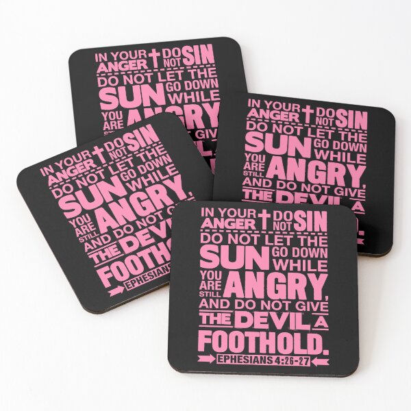 Item preview, Ephesians 4:26-27 In Your Anger Do Not Sin designed and sold by plushism.