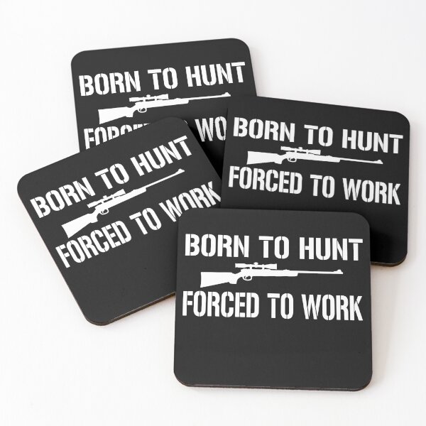 Item preview, Born to Hunt Forced to Work Second Amendment Patriotic Usa Gun Rights designed and sold by henrydy.