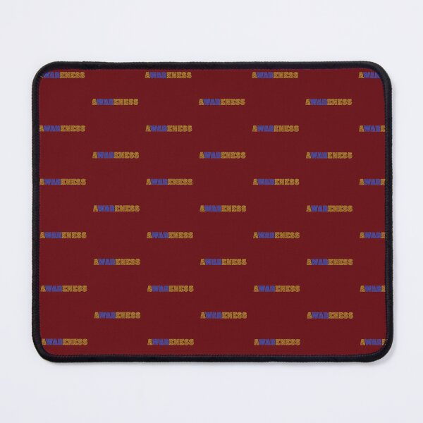 Item preview, awareness-war-red-gray-nuff respect-rrr designed and sold by Integrade-TXC.