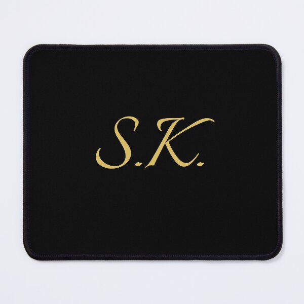 Item preview, SK Initials | Gold Lettering | Personalised Gifts designed and sold by Avo And Sriracha.