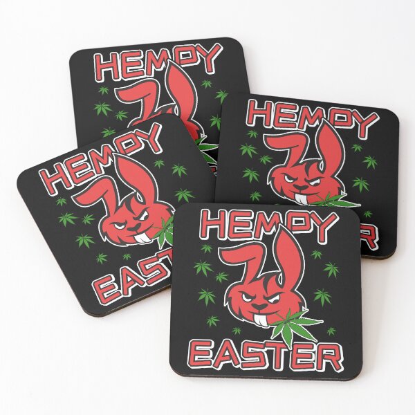 Item preview, Hempy Easter Bunny Weed Marijuana Cannabis Doobie Joint #1958 designed and sold by TheAplus.