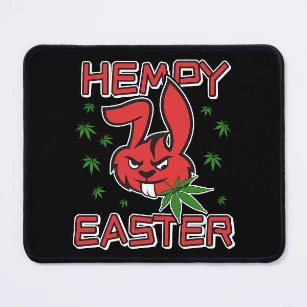 Item preview, Hempy Easter Bunny Weed Marijuana Cannabis Doobie Joint #1958 designed and sold by TheAplus.