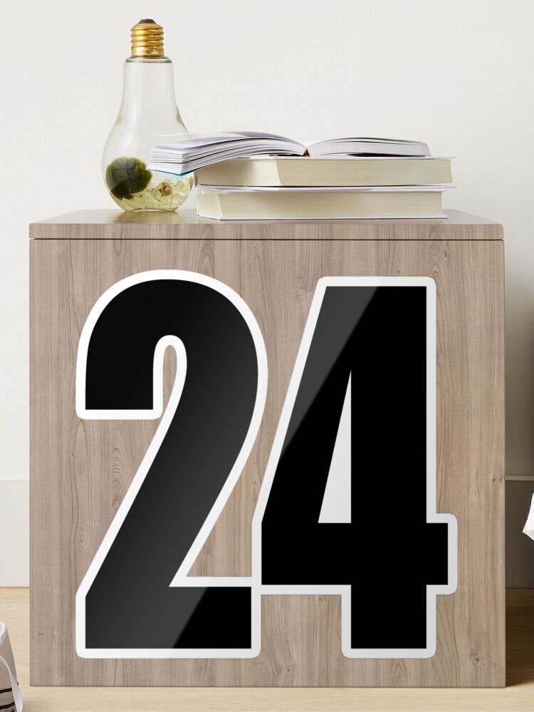 24 number number football Photographic Print by GeogDesigns