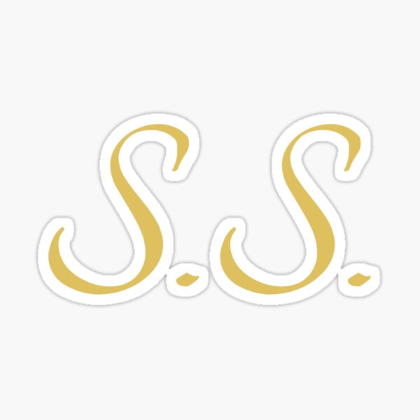 ss-initials-gold-lettering-personalised-gifts-sticker-by