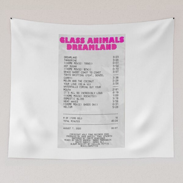Item preview, glass animals album designed and sold by Pop-clothes.