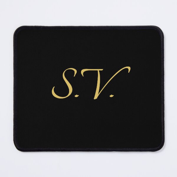 Item preview, SV Initials | Gold Lettering | Personalised Gifts designed and sold by Avo And Sriracha.
