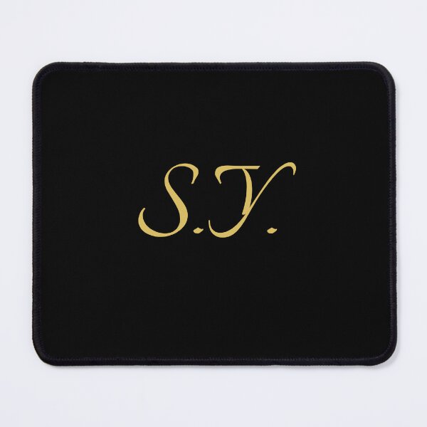 Item preview, SY Initials | Gold Lettering | Personalised Gifts designed and sold by Avo And Sriracha.