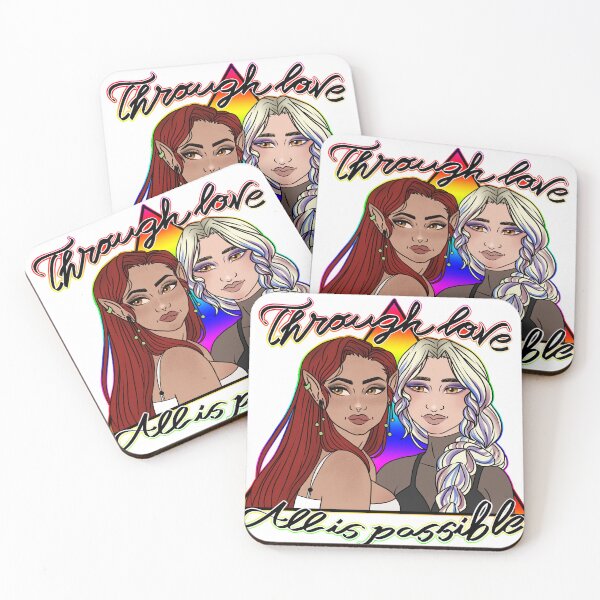 Item preview, Through love, all is possible  designed and sold by rainbows-puking.