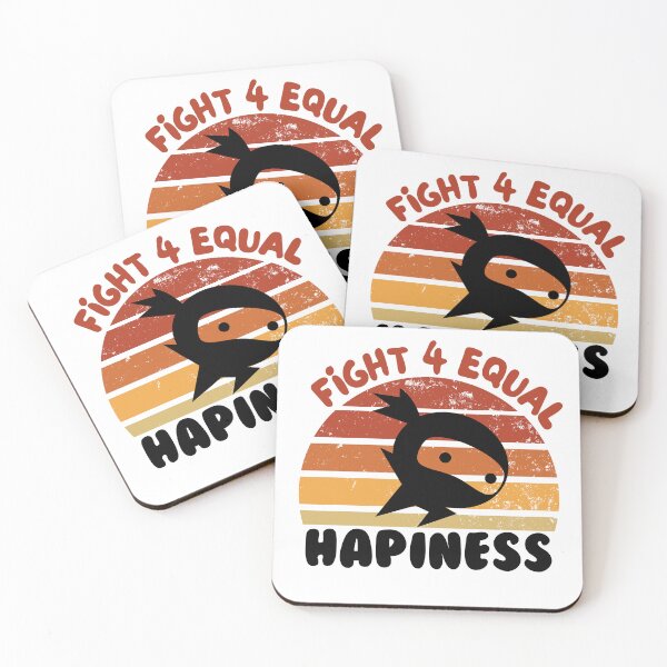 Item preview, Fight for equal hapiness designed and sold by selfesteeem.