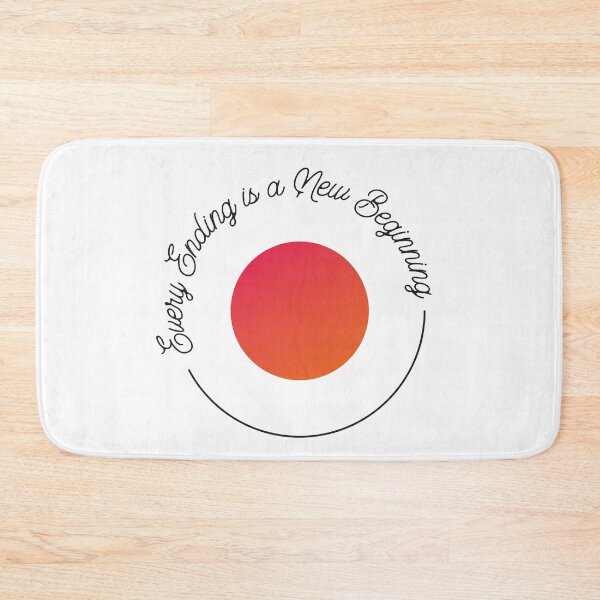 Item preview, Every Ending is a New Beginning Quote  designed and sold by Nadheesh.