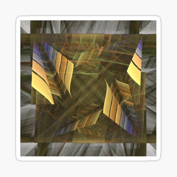 Fractal 114 Sticker