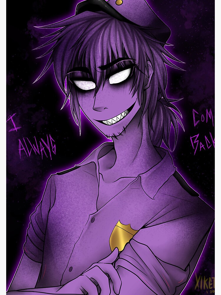 Sarah - Purple guy from Fnaf