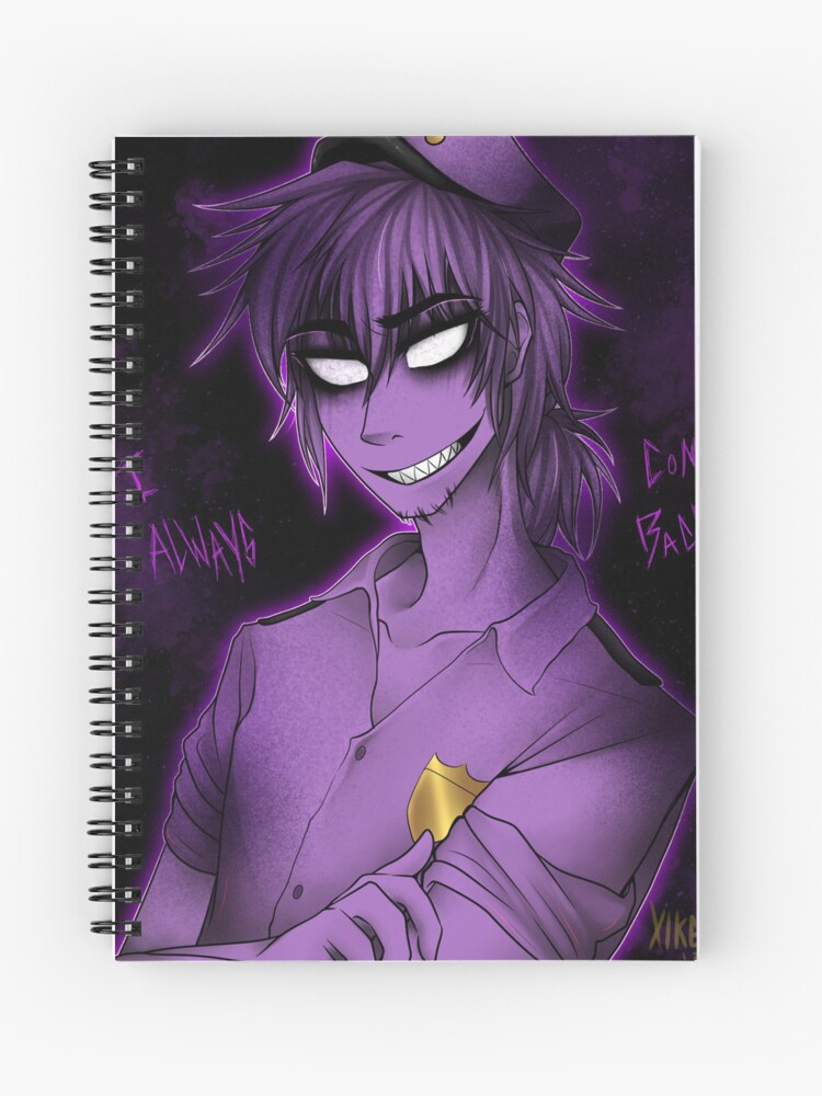 Purple Guy, fnaf anime HD phone wallpaper