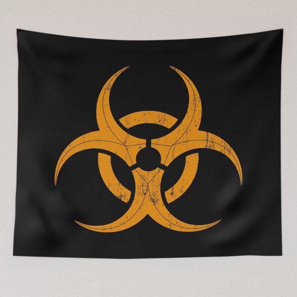 Item preview, Biohazard Sign [Distressed] designed and sold by Mariel  Toigo.