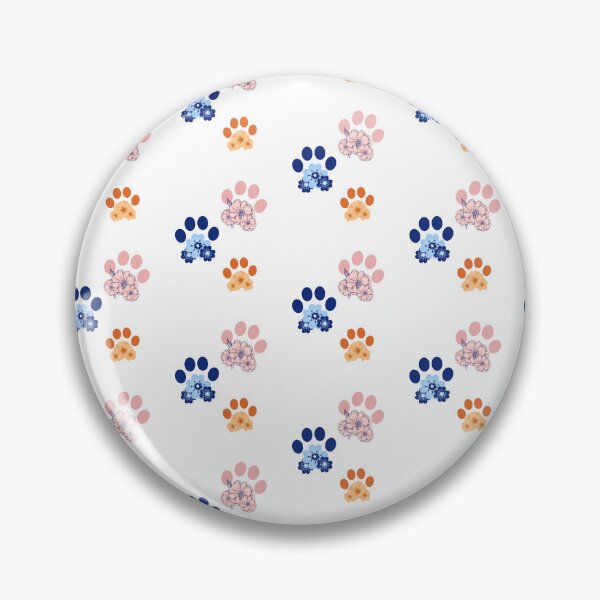 Item preview, Funny Paw Trio, Floral Paw Trio, Cool Floral design designed and sold by CAT-LUVERS.