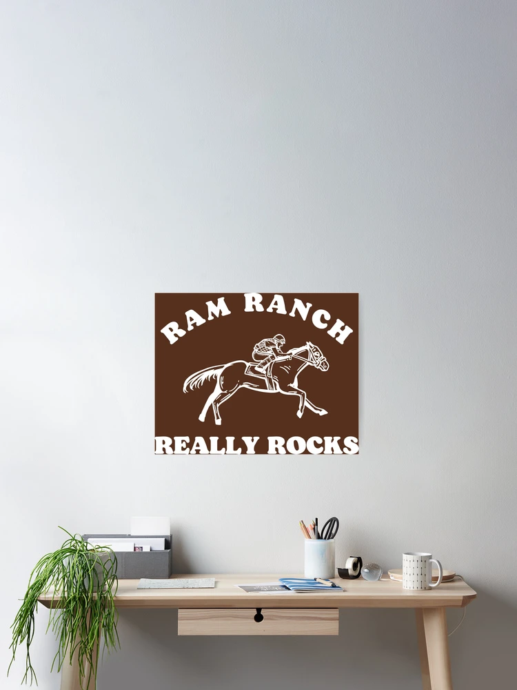 Thumbnail 2 of 3, Poster, Ram Ranch Really Rocks! designed and sold by Denis Epanov.