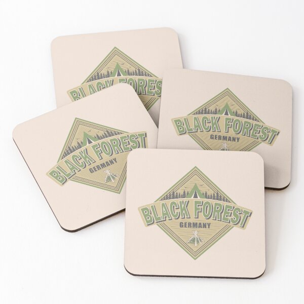 Item preview, Black Forest Germany Vintage Camping Design designed and sold by CynthiaGraphics.