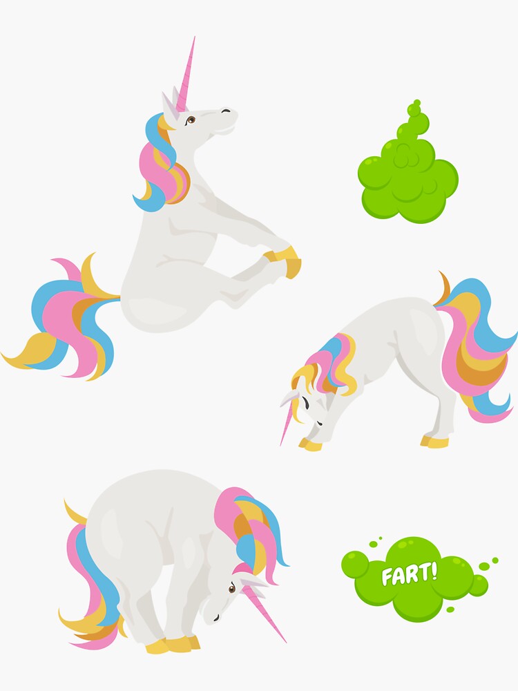 Exhale Unicorn Fart Yoga Funny Unicorn Yoga Farting Rainbow T