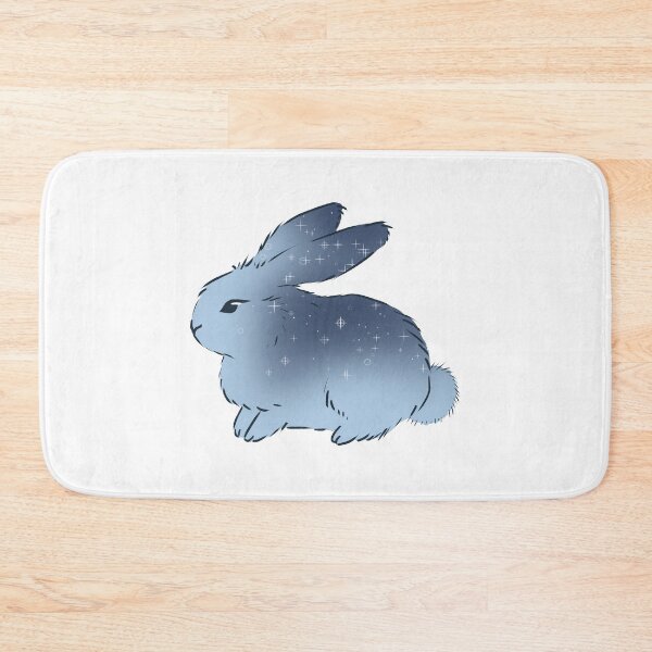 Item preview, Sitting starry blue bunny designed and sold by TheElkWillow.