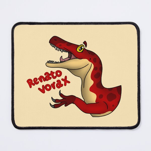 Item preview, Red Gnathovorax (customized for a client) - Renatovorax designed and sold by saradrawspaleo.