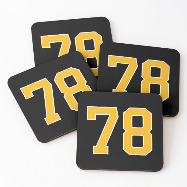 Item preview, Yellow Number 78 lucky sports jersey seventy eight designed and sold by HeavyStyle.