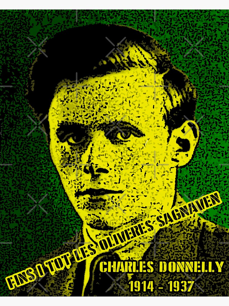 "Charles Donnelly spanish civil war quote" Sticker by ViaForaSometent