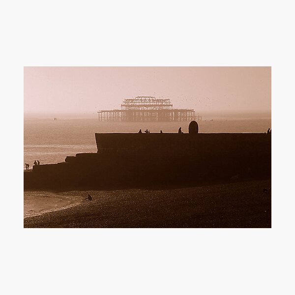 Towards West Pier Photographic Print