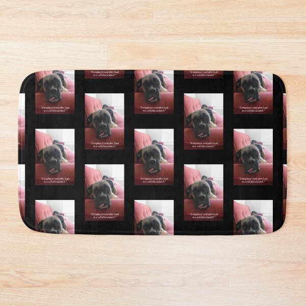 Item preview, Fantasy Boxer Dog After a Boxing Match Quotation  designed and sold by NovawayDirect.