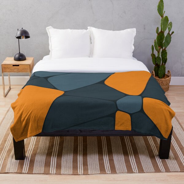 Item preview, Particiones Orange Voronoi - Mapas de polígonos de Thiessen designed and sold by TeeBeesDesign.
