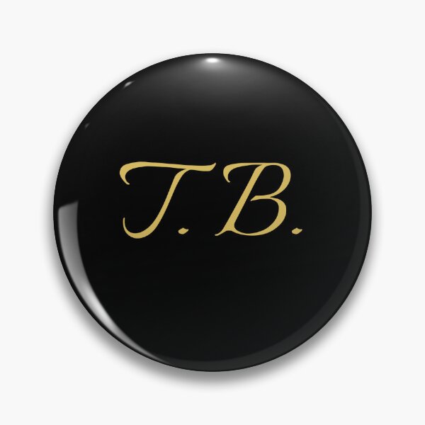 Item preview, TB Initials | Gold Lettering | Personalised Gifts designed and sold by Avo And Sriracha.