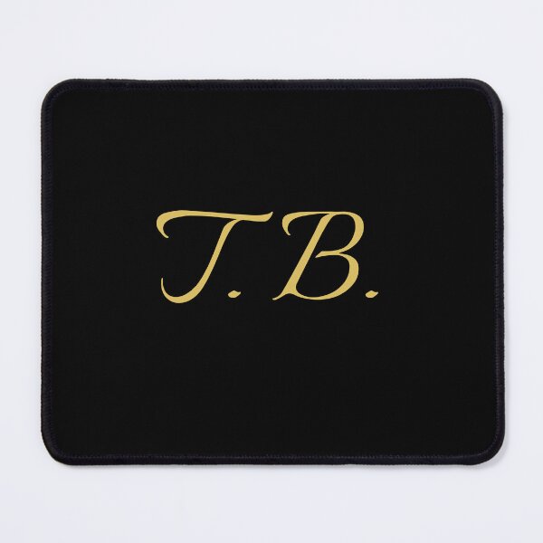 Item preview, TB Initials | Gold Lettering | Personalised Gifts designed and sold by Avo And Sriracha.