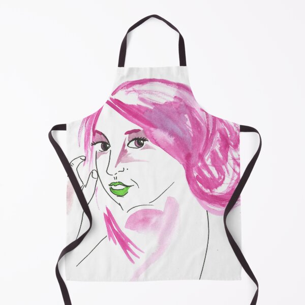 Artikelvorschau, Mädchen mit einer unordentlichen Brötchen-Rosa-Palette entworfen und verkauft von Niina  Niskanen.
