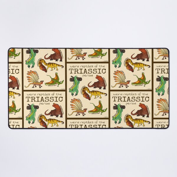Item preview, Weird Reptiles of the Triassic Period designed and sold by saradrawspaleo.