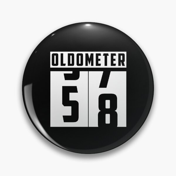 Item preview, Oldometer counter Number 58 birthday designed and sold by HeavyStyle.