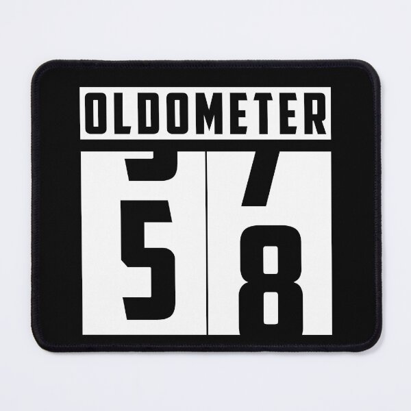 Item preview, Oldometer counter Number 58 birthday designed and sold by HeavyStyle.