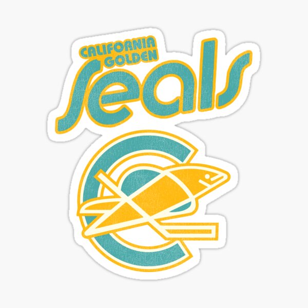 Attractive Vintage 1970's California Golden Seals Hockey 